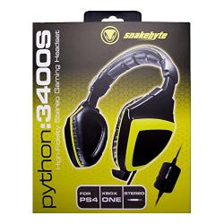 Snakebyte Snakebyte Python 3400S - Wired Stereo Gaming Headset for PS4 / Xbox One / PC / Tablet / Smartphone with 3.5mm Jack - PlayStation 3;PlayStation 2;PlayStation;