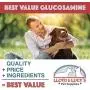 Best Value Glucosamine for Dogs Hip and Joint Supplement with Chondroitin MSM and Vitamin C, 60 or 180 Chewable Liver-Flavored Tablets Best Value Glucosamine for Dogs Hip and Joint Supplement with Chondroitin MSM and Vitamin C, 60 or 180 Chewable Liver-Flavored Tablets