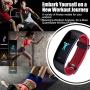 LICEYOO Fitness Tracker HR Heart Rate Measuring Monitor Activity Tracker Sleep Monitor Step Counter Calorie Counter Pedometer Sports Wristband Watch Link Smart Phone GPS IP68 Waterproof for Men Women