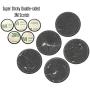 Shungite Stickers for Cell Phone Round Matte