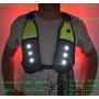 ANYTINUS LED Reflective Safety Vest USB Rechargeable Light Up Flashing Warning Vest Adjustable Waist 2 Pocket Running Gear for Men Women Kids Running Dog Walking Cycling, Marathon Runner Gifts