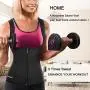 Junlan Sauna Sweat Vest Slim Tummy Shaper Waist Trainer Vest with Zipper for Workout Women Tank Top Corset Junlan Sauna Sweat Vest Slim Tummy Shaper Waist Trainer Vest with Zipper for Workout Women Tank Top Corset