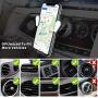 Wireless Car Charger Mount,Qi Automatic Clamping SAUDIO Dashboard Air Vent Gravity Sensor Phone Holder Compatible with iPhone X/Xs MAX/XS/XR/X/8/8+,Samsung S10/S10+/S9/S9+/S8/S8+