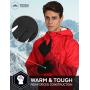 Touch Screen Running Gloves for Men & Women - Thermal Winter Glove Liners for Texting, Cycling & Driving - Thin & Lightweight Warm Hand Gloves - Touchscreen Smartphone Compatible - Super Grippy Palm