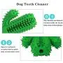 JUKOO Cactus Shaped Dog Chew Toys for Aggressive chewers, Dog Dental Care Brushing Stick, Milk Scent Natural Rubber Dog Chew Toothbrush for Puppy Small Medium Big Dog(Green) JUKOO Cactus Shaped Dog Chew Toys for Aggressive chewers, Dog Dental Care Brushing Stick, Milk Scent Natural Rubber Dog Chew Toothbrush for Puppy Small Medium Big Dog(Green)