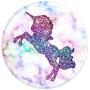 Rainbow Unicorn PopSockets Grip and Stand for Phones and Tablets