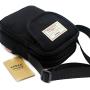 Gcepls Nylon Small Cute Crossbody Women Cell Phone Purse Wallet Bag (2-Black)