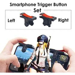 OUYAWEI Gaming Trigger L1R1 Mobile Phone Aiming Fire Button Shooter Controller for PUBG