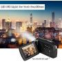 Video Camera Camcorder Vmotal HD 1080P 12.0MP 2.8 Inch LCD 270 Degrees Rotatable Screen 8X Digital Zoom Camera Recorder YouTube Vlogging Camera with Rechargable Battery (Black)