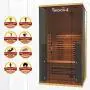 Medical Sauna 4 Full Spectrum | Home Sauna - 2 Person Indoor Infrared Sauna Spa | Oxygen Ionizer, Chromatic Light Therapy, Hot Yoga | Audio System | Full Spectrum, Carbon Heaters | Luxury Sauna Medical Sauna 4 Full Spectrum | Home Sauna - 2 Person Indoor Infrared Sauna Spa | Oxygen Ionizer, Chromatic Light Therapy, Hot Yoga | Audio System | Full Spectrum, Carbon Heaters | Luxury Sauna