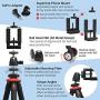 Xenvo SquidGrip Flexible Cell Phone Tripod and Portable Action Camera Holder - Compatible with iPhone, GoPro, Android, Samsung, Google Pixel and All Mobile Phones