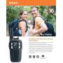 Uniden SX167-2C Up to 16 Mile Range, FRS Two-Way Radio Walkie Talkies, Rechargeable Batteries with Convenient Charging Cable, NOAA Weather Channels, Roger Beep, 2-Pack Black Color