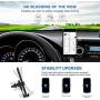 Gravity Car Phone Mount, iVoler Hands Free Auto Lock One Handed Air Vent Cradle Auto Release Cell Phone Holder One-Handed Design Compatible iPhone Xs MAX X 8 7 6 Plus Samsung S9 S8 S7 Note Matte Black