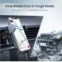 LISEN Phone Holder for Car, AUTO Locking Phone Mount Car with Hook Like Clip Air Vent Car Mount Universal Mobile Phone Holder Compatible with iPhone and All Other Smart Phone LISEN Phone Holder for Car, AUTO Locking Phone Mount Car with Hook Like Clip Air Vent Car Mount Universal Mobile Phone Holder Compatible with iPhone and All Other Smart Phone