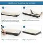 Bedsure Large Orthopedic Foam Dog Bed for Small, Medium, Large and Extra Large Dogs Up to 50/75/100lbs - Orthopedic Egg-Crate Foam with Removable Washable Cover - Water-Resistant Pet Mat Bedsure Large Orthopedic Foam Dog Bed for Small, Medium, Large and Extra Large Dogs Up to 50/75/100lbs - Orthopedic Egg-Crate Foam with Removable Washable Cover - Water-Resistant Pet Mat