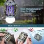 YUNLIGHTS Bug Zapper Light, 2 in 1 Portable LED Mosquito Killer Lamp Rechargeable Killer Lights, IPX6 Waterproof Mosquito Zapper Indoor & Outdoor for Patio, Porch, Home, Camping, Hiking, Tent