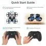 Holy Stone Mini Drone for Kids and Beginners RC Nano Quadcopter Indoor Small Helicopter Plane with Auto Hovering, 3D Flip, Headless Mode and 3 Batteries, Great Gift Toy for Boys and Girls, Blue Holy Stone Mini Drone for Kids and Beginners RC Nano Quadcopter Indoor Small Helicopter Plane with Auto Hovering, 3D Flip, Headless Mode and 3 Batteries, Great Gift Toy for Boys and Girls, Blue