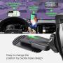 JIMISHA Car Phone Holder Phone Car Mount with Stick On Base Cell Phone Car Mount Sticky Adhesive Mount Holder for 4 inches to 6.5 inches Smartphones