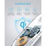 Anker Wireless Charging Station, 2 in 1 PowerWave+ Pad with Holder for Apple Watch 5/4/3/2, Wireless Charger for iPhone 11, Pro, Pro Max, Xs, AirPods (Watch Charging Cable & AC Adapter Not Included)