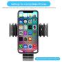 ZOOAUX Fast Wireless Car Charger Vent Mount, Automatic Clamping 10W/7.5W Fast Charging Air Vent for Car Compatible iPhone 11/11 Pro/11 Pro Max/Xs MAX/XS/XR/X/8/8+,Samsung S10/S10+/S9/S9+/S8/LG V30/etc
