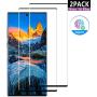[2 Pack] Galaxy Note 10 Plus Screen Protector,[3D Full Edge Covered] [Touch Sensitive] [HD Screen] [Support Fingerprint Sensor] Tempered Glass Screen Protector for Samsung Galaxy Note 10 Plus