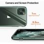 TORRAS iPhone 11 Pro Max Case, Ultra-Thin Slim Fit Soft Silicone TPU Cover Case Compatible with iPhone 11 Pro Max Case 6.5 inch (2019), Midnight Green