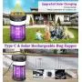 Bug Zapper Electric Mosquito Zapper Killer for Indoor & Outdoor, Mosquito Killer for Patio, Backyard, Home