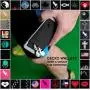 Gecko Travel Tech Phone Wallet - Stick On Card Holder Wallet for Cell Phones - Adhesive Card Pocket for Credit Cards and Money - Sticker for Cases - Phone Stand - RFID Protection Sleeve - (BB)