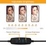 Webcam Light Stand for Live Stream, Selfie Ring Light with Webcam Mount for Logitech C925e, C922x, C930e,C922,C930,C920,C615,Brio 4K by Amada HOMFURNISHING