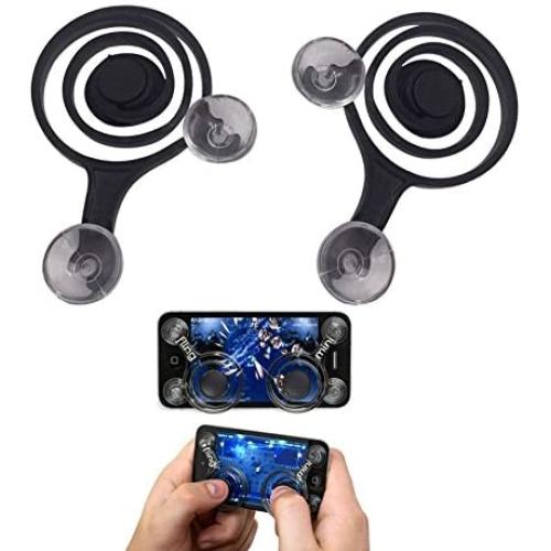 KSB Mobile Phone Game Joystick, Phone Game Rocker Touch Screen Joypad Tablet Controller.(2 Pcs)