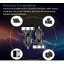 3 USB Car Charger,input12v/24v,QC3.0 Output 4.8V,Cigarette Lighter Voltage Meter Compatible for iPhone,iPad,Samsung Galaxy,USB Charging Devices,Silver 3 USB Car Charger,input12v/24v,QC3.0 Output 4.8V,Cigarette Lighter Voltage Meter Compatible for iPhone,iPad,Samsung Galaxy,USB Charging Devices,Silver
