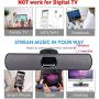 LarKoo Ultra Portable Wireles Rechargeable Handsfree Bracket Bluetooth Speaker Stereo System Phone Holder Mount Stand for Android Smartphones and Tablets iPad iPhone 5S 6 6S 7 8 Plus X (Black)