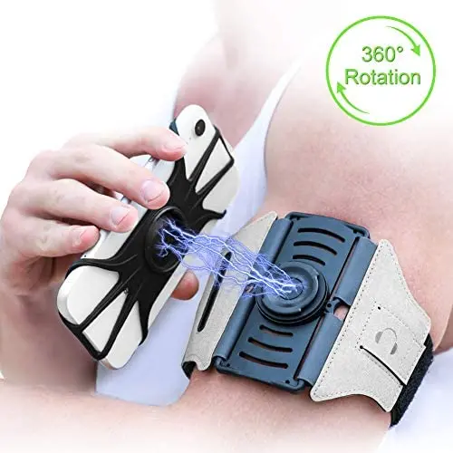 VUP Armband,360 Detachable Running Arm Band for iPhone XR/XS Max//8Plus/8/7/6s,Samsung Galaxy S10 Plus/S10/S9 Plus/S9/S8/S7,Note 4/5/8/9 Google Pixel 3/2 X with Key Holder (Silver) VUP Armband,360 Detachable Running Arm Band for iPhone XR/XS Max//8Plus/8/7/6s,Samsung Galaxy S10 Plus/S10/S9 Plus/S9/S8/S7,Note 4/5/8/9 Google Pixel 3/2 X with Key Holder (Silver)