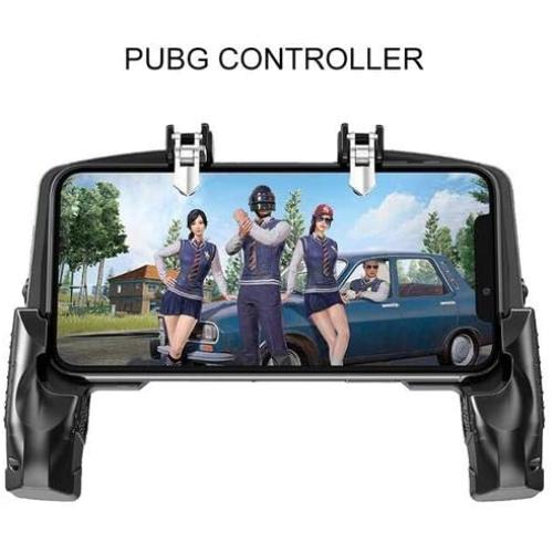 TOHUU Mobile Game Controller Pubg,Finger Linkage Game Handle Peace Elite Fast Shooting Button Controller for PUBG Rules of Survival Game Trigger Joystick Gamepad for 4-6.5" iOS & Android Phone