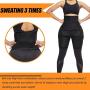 NANOOER Body Shaper Weight Loss Butt Lifter Waist Trainer Slimming Support Belt Hip Raise Shapewear Thigh Trimmers Body 3-in-1 Waist and Thigh Trimmer for Women