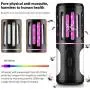2 in 1 Electric Bug Zapper, Mosquito Zappers Killer Insect Fly Traps, Rechargeable LED Camping Lantern, Waterproof Mosquito Trap for Backyard, Patio, Indoor Outdoor 2 in 1 Electric Bug Zapper, Mosquito Zappers Killer Insect Fly Traps, Rechargeable LED Camping Lantern, Waterproof Mosquito Trap for Backyard, Patio, Indoor Outdoor
