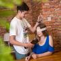 USAGA Head Massager Scalp Scratcher 20 Fingers Head Scratcher for Head Body Relaxing