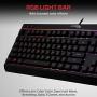 HyperX Cloud II Gaming Headset - 7.1 Surround Sound- Red (KHX-HSCP-RD) with HyperX Alloy Core RGBMembrane Gaming Keyboard Comfortable Black - Bundle