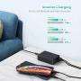 USB Quick Charger RAVPower 60W 6-Port QC 3.0 Fast Charger Desktop Charging Station Compatible Galaxy S10+ S9+ Note 10+ Note 9+ and iSmart Compatible iPhone 11 Pro Max XS Max XR X 8 Plus, iPad and More