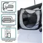 Downtown Pet Supply Foldable Travel Kennel Cat Tent Enclosure for Pets with Carry Case, Perfect as Collapsible Playpen, Carrier, or Crate (Standard & Giant)