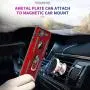 LeYi iPhone 8 Case, iPhone 7 Case, iPhone 6s/ 6 Case with Tempered Glass Screen Protector [2Pack], Military Grade Protective Phone Case with Ring Car Mount Kickstand for Apple iPhone 6/6s/7/8, Red