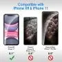 JETech Privacy Screen Protector for iPhone 11 and iPhone XR 6.1-Inch, Anti Spy Tempered Glass Film, 2-Pack JETech Privacy Screen Protector for iPhone 11 and iPhone XR 6.1-Inch, Anti Spy Tempered Glass Film, 2-Pack
