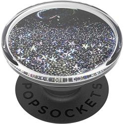PopSockets: PopGrip with Swappable Top for Phones and Tablets - Starring Silver Tidepool