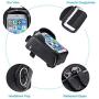 HHD Bike Phone Front Frame Bag - Waterproof Top Tube Cycling Bags Bicycle Phone Bag with Touch Screen Sun Visor Large Capacity Phone Case for Cellphone Below 6.5’’ iPhone 11 8 Plus xs max