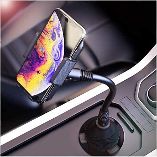 BESTRIX Cup Phone Holder For Car, Cup Holder Phone Mount, Phone Holder for Car Universal for iPhone 11 Pro Xs XS MAX XR X 8 7 6s Plus SE, Galaxy S10 5G S10 S10E S9, LG, Pixel, HTC And All Smartphones