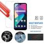 [3-Pack] PULEN for LG K31/LG Risio 4/LG Aristo 5/LG Fortune 3/LG Phoenix 5 Screen Protector Tempered Glass,HD Clear Scratch Resistant Bubble Free Anti-Fingerprints 9H Hardness