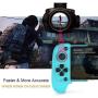 XFUNY Mobile Game Controller, Telescopic Wireless Bluetooth Controller Gamepad for Android Phone, with Flexible Joystick (Black) (Renewed)