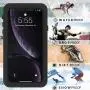 OUNNE iPhone XR Waterproof Case, Full Sealed Underwater Cover Dustproof Snowproof Shockproof Waterproof Phone Case for iPhone XR (Black) OUNNE iPhone XR Waterproof Case, Full Sealed Underwater Cover Dustproof Snowproof Shockproof Waterproof Phone Case for iPhone XR (Black)