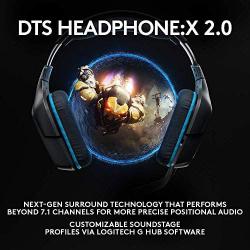 Logitech G432 DTS:X 7.1 Surround Sound Wired PC Gaming Headset (Leatherette)