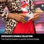 PopSockets: PopGrip with Swappable Top for Phones and Tablets - Sparkle Peacock